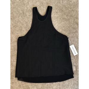 BELOFORTE Attica Tank Black Women X-Small Sports New Tag SOLD OUT On Revolve